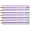 4908/03-HB STABILO SWANO LAPIZ GRAFITO CON GOMA PASTEL LILA -12U-