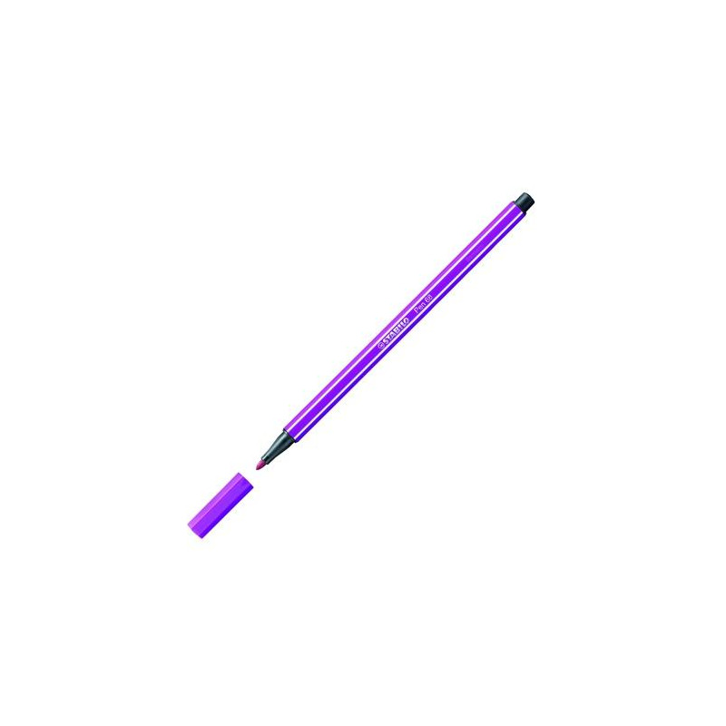 68/58 STABILO ROTULADOR PEN 68 LILA CAJA 10 UD