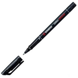 842/46 STABILO MARCADOR PERMANENTE OHPEN UNIVERSAL PUNTA FINA 0.7MM NEGRO CAJA 10 UD