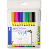307 C10 STAEDTLER ROTULADORES NORIS WRITING PEN 307 PUNTA FINA C/SURTIDOS ESTUCHE 10 UD
