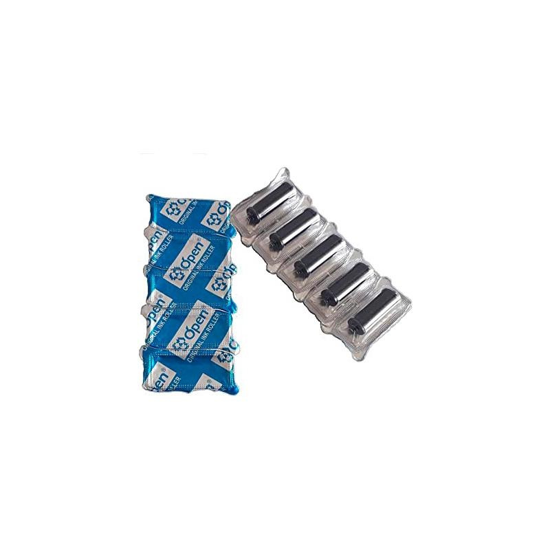 026199 SWING RODILLO DE TINTA INK-ROLLER OPEN ETIQUETADORA DE PRECIOS NEGRO