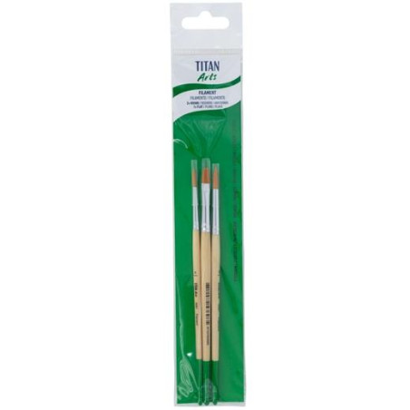 129258134 TITAN ARTS SET DE PINCELES 81/4-6