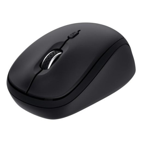 25440 TRUST RATÓN OPTICO INALAMBRICO Y BLUETOOTH YVI+ 1600 DPI NEGRO 3 DISPOSITIVOS