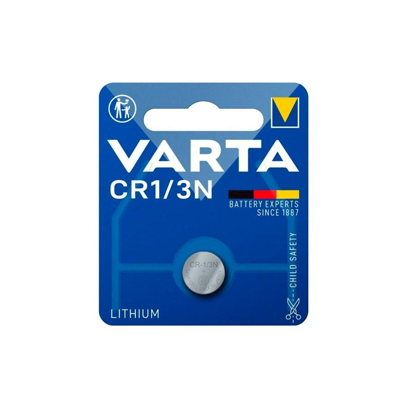 6131101401 VARTA PILAS DE LITIO CR1/3N 3V BLISTER*1