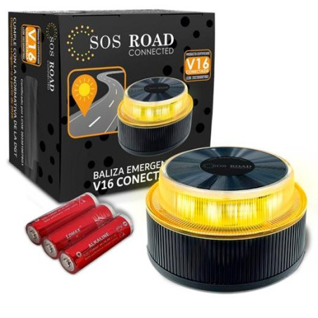 DP-EL2022-C1/DP-EL20 SOS ROAD/NK DISPOSITIVO LUMINOSO V16 SEÑALIZACIÓN HOMOLOGADO CONECTADO CON GEOLOCALIZACIÓN
