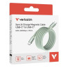 31864 VERBATIM CABLE MAGNETICO TIPO USB-C/M - USB-C/M VERDE 60W 1