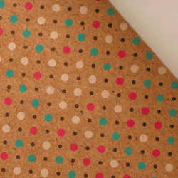 3150197 WONDER WRAPPER PAPEL DE REGALO BOBINA 31CM X 90M 2KG KRAFT 100% RECICLADO MIL PUNTOS