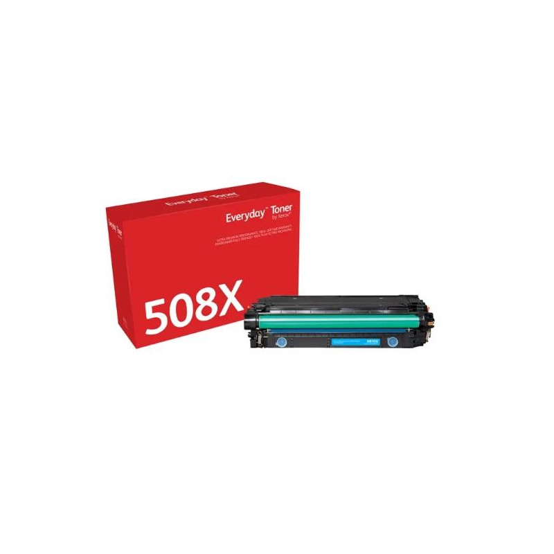 006R03680 XEROX EVERYDAY TONER CYAN PARA HP LASERJET M553 - 508X - CF361X
