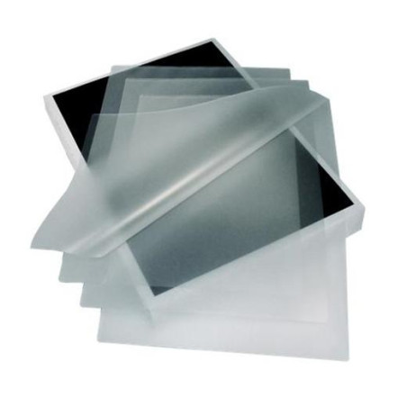 0101CARAD/100R YOSAN FUNDAS DE PLASTIFICAR 216X303 80 MICRAS A4 ADHESIVA CAJA 100 UD