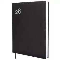 625237026 FINOCAM AGENDA DYNAMIC MILANO Y12-210X270MM 1DP TAPA DURA NEGRO 2026