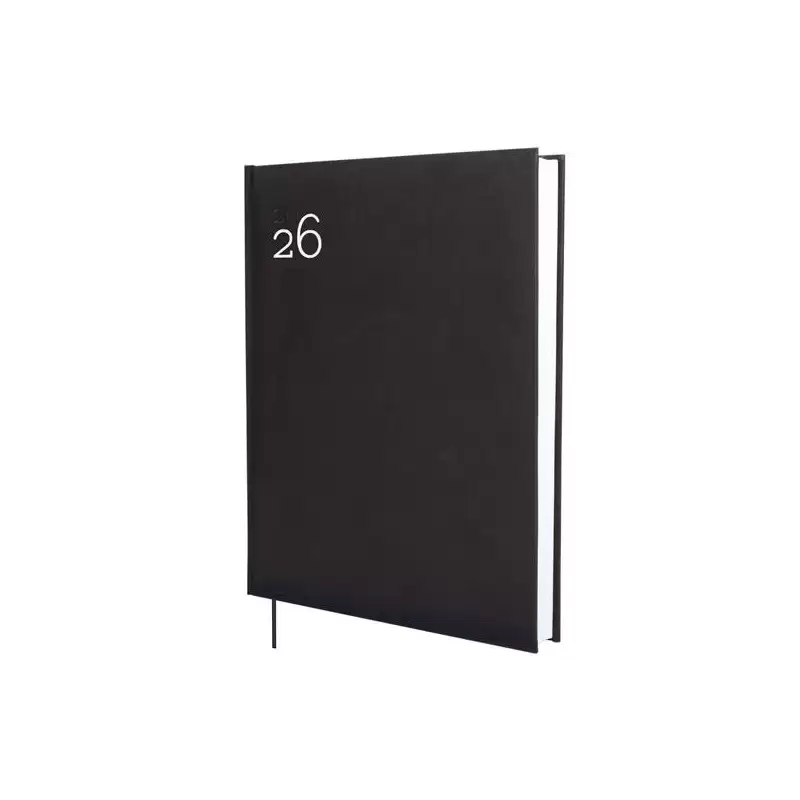 625237026 FINOCAM AGENDA DYNAMIC MILANO Y12-210X270MM 1DP TAPA DURA NEGRO 2026