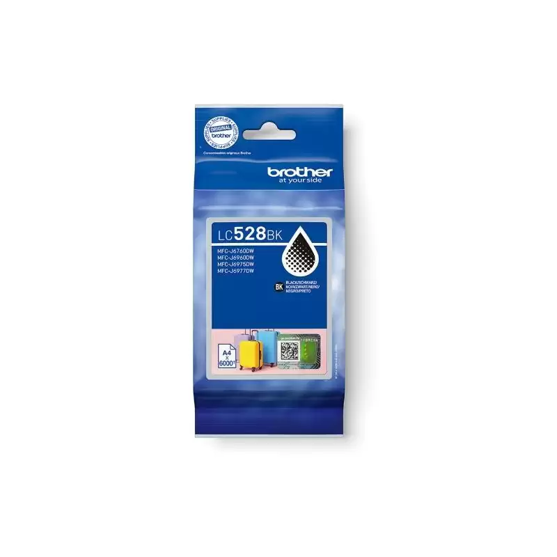 LC528BK BROTHER TINTA NEGRO MFC-J6760DW/J6960DW