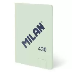57261G48GR MILAN LIBRETA ENCOLADA A6 48H 95GR LISO COLECCIÓN 430 SINCE 1918 VERDE