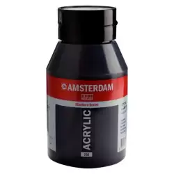 17717352 TALENS AMSTERDAM STANDARD SERIES COLORES ACRÍLICOS BOTE 1000ML NEGRO ÓXIDO
