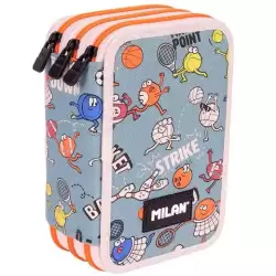 081364SPT MILAN PLUMIER 3 PISOS CON CONTENIDO SERIE ESPECIAL SPORTS