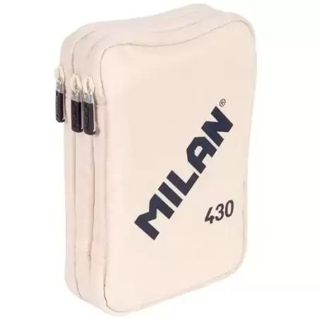 081376SNCBG MILAN PLUMIER 3 PISOS CON CONTENIDO COLECCIÓN 430 SINCE 1918 BEIGE