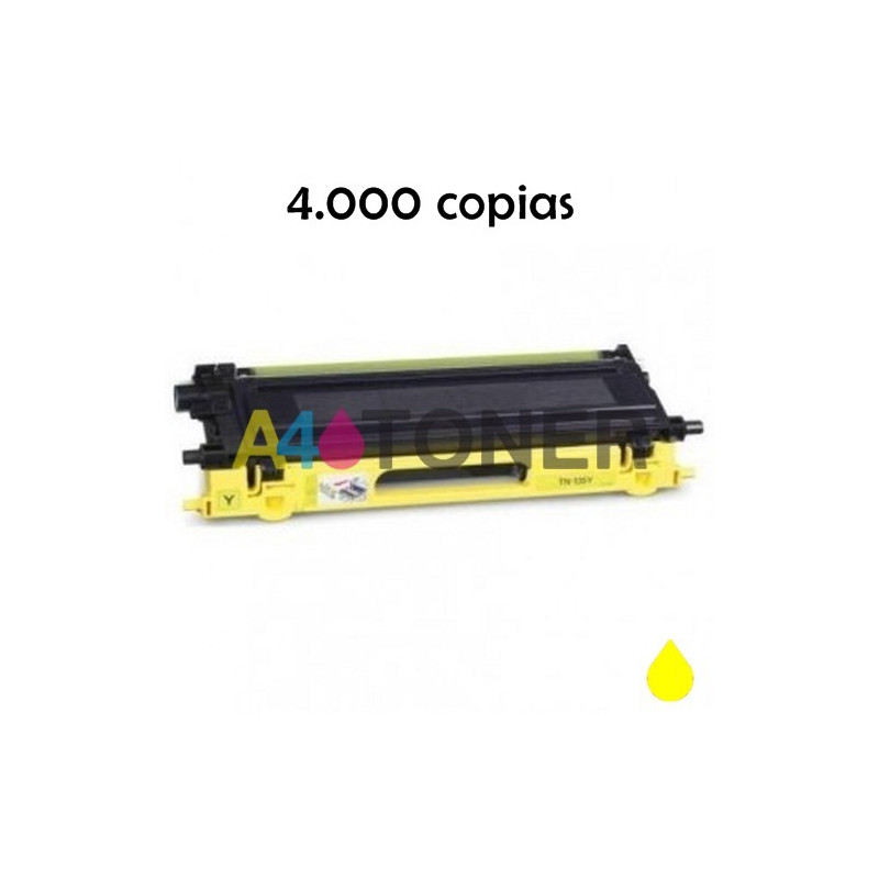 Toner alternativo Brother TN135 amarillo