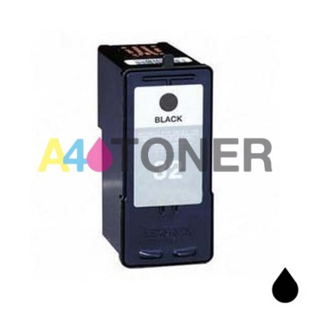 Cartucho de tinta Lexmark 32 compatible al cartucho original Lexmark 018C0032E