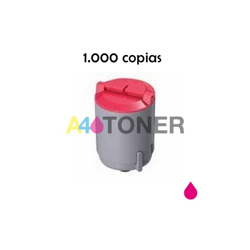 Toner alternativo compatible  con CLPM300 sustituye al toner original  CLP300M