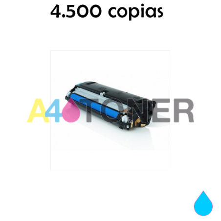 Toner alternativo Epson C900 / C1900 compatible al toner original Epson C13S050099 cyan
