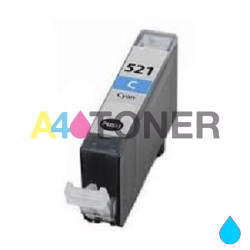 Cartucho de tinta Canon CLI-521 cyan alternativo