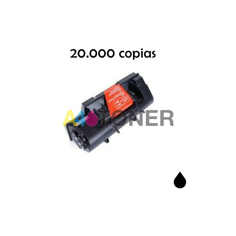 Toner compatible TK20 kyocera alternativo al toner original kyocera 37027020 TK-20