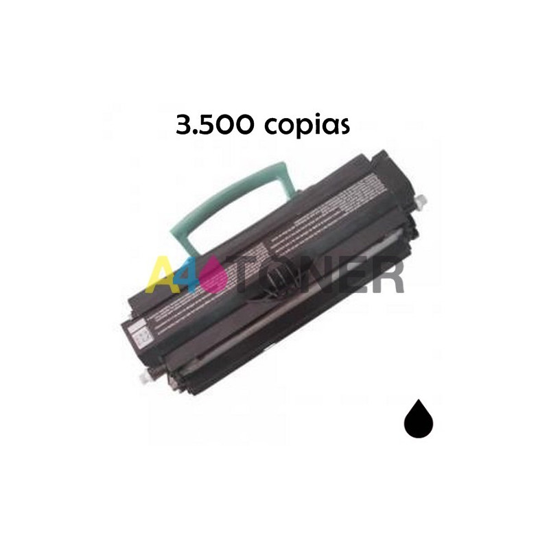 Toner E-250 / E-350 compatible al toner original Lexmark 0E250A11E