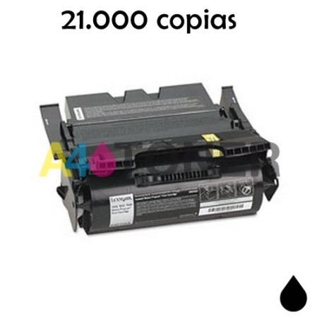 T640 toner Lexmark compatible al toner original Lexmark 0064016HE / 0064040HW