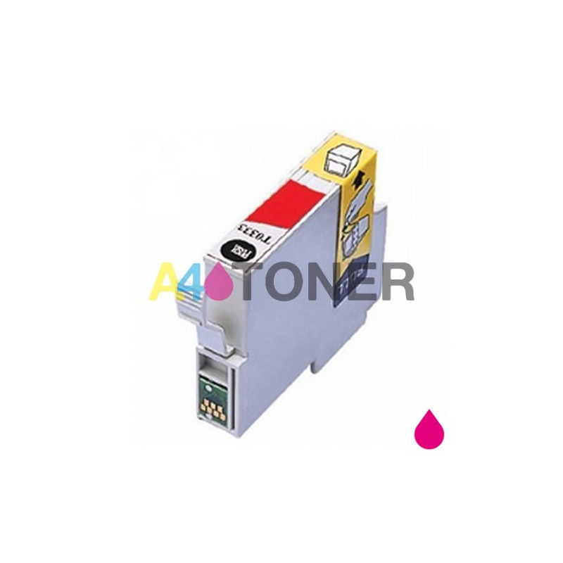 Cartucho de tinta T0333 magenta alternativo