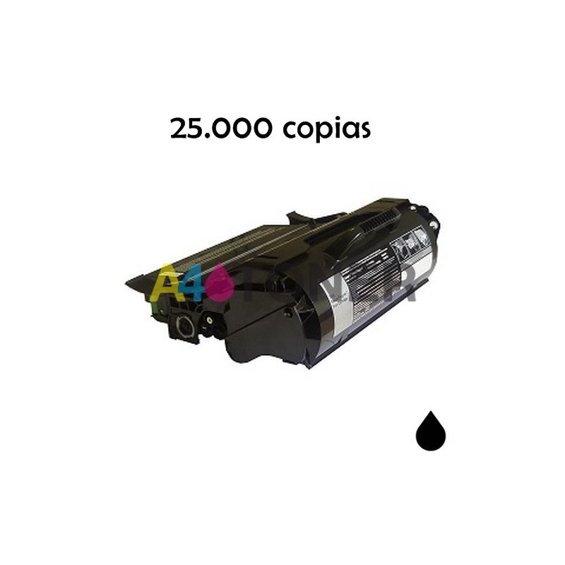T650 toner Lexmark compatible al toner original Lexmark T650 0T650H11E / 0T650A11E / T650H04E
