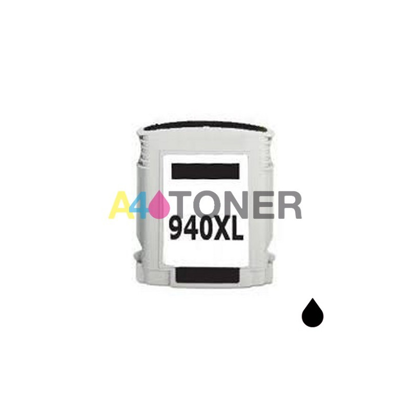 Cartucho de tinta remanufacturado 940XL negro alternativo