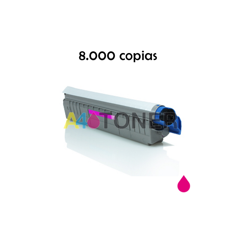 Toner OKI C810 / C830 magenta alternativo