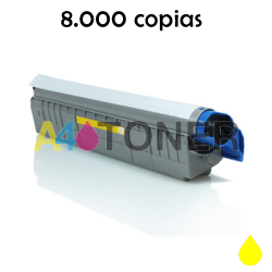 Toner OKI C810 / C830 amarillo alternativo