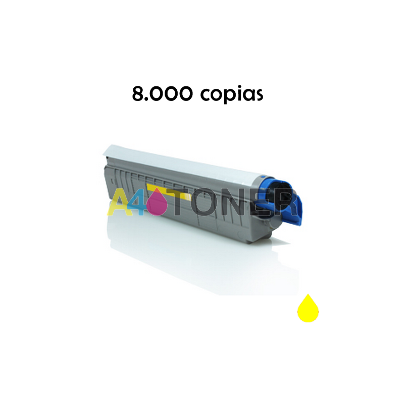 Toner OKI C810 / C830 amarillo alternativo