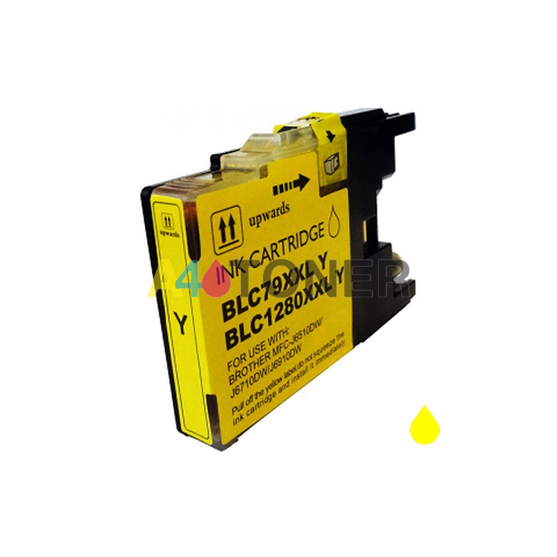 Cartucho de tinta alternativo LC1280XLY amarillo