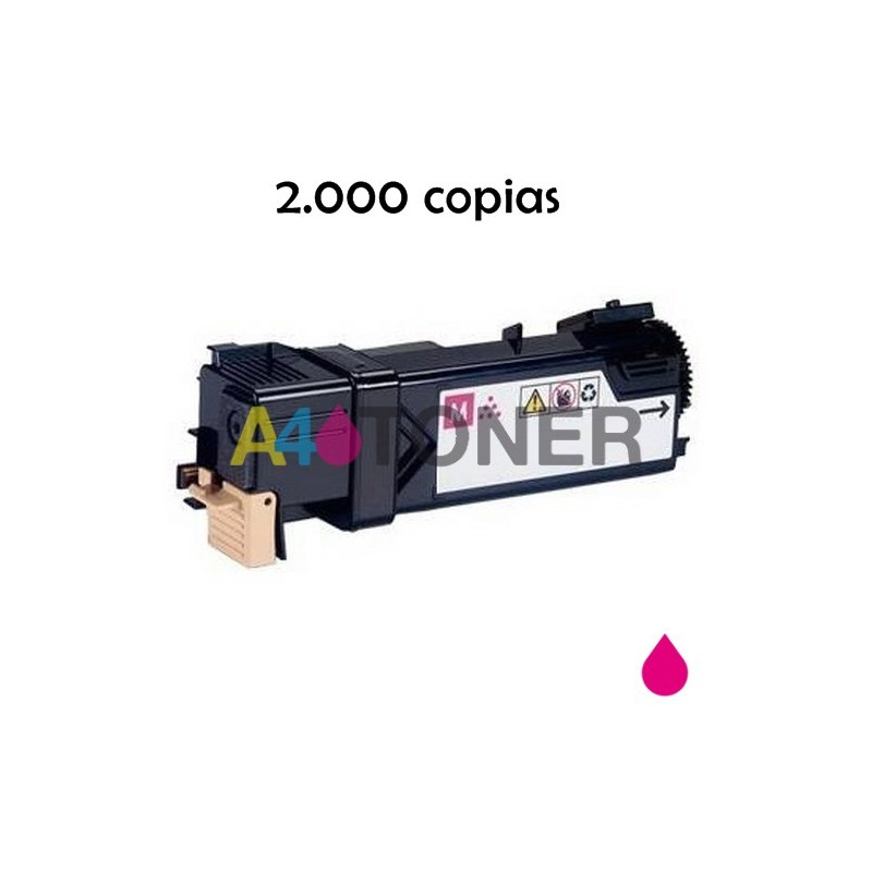Toner XEROX6130 magenta sustituye al toner original 106R01279