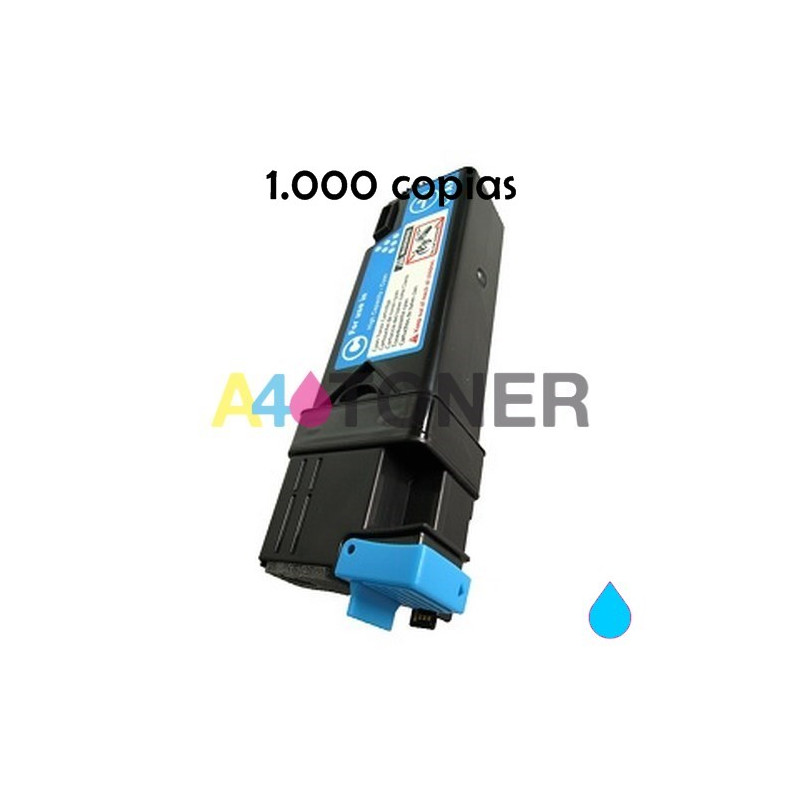 Toner Xerox6125 cyan sustituye al toner original 106R01331