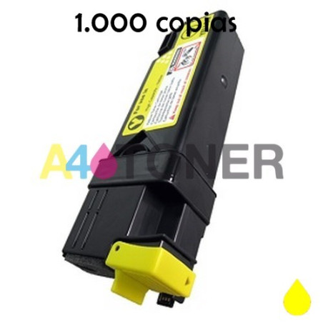 Toner Xerox6125 amarillo sustituye al toner original 106R01333