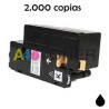 Toner Xerox6000 negro sustituye al toner original de Xerox 106R01630