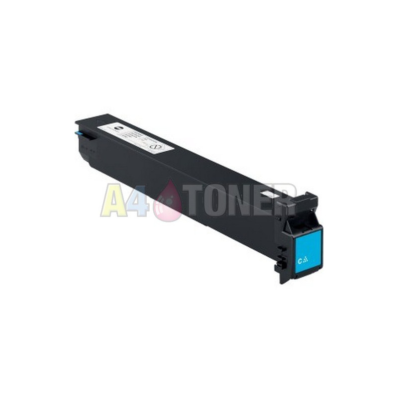 Toner remanufacturado  compatible  con A0D7454 sustituye al toner original  TN214 A0D7454 Cyan
