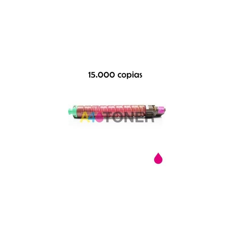 Toner alternativo TYPE-SPM sustituye al toner original Ricoh TYPESPM 820017 Magenta