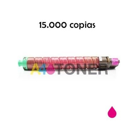 Toner alternativo TYPE-SPM sustituye al toner original Ricoh TYPESPM 820017 Magenta