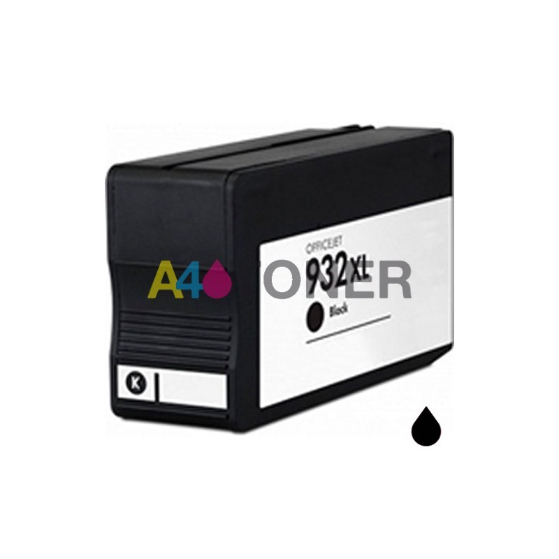 HP 932XL Negro cartucho de tinta compatible (CN053AE)