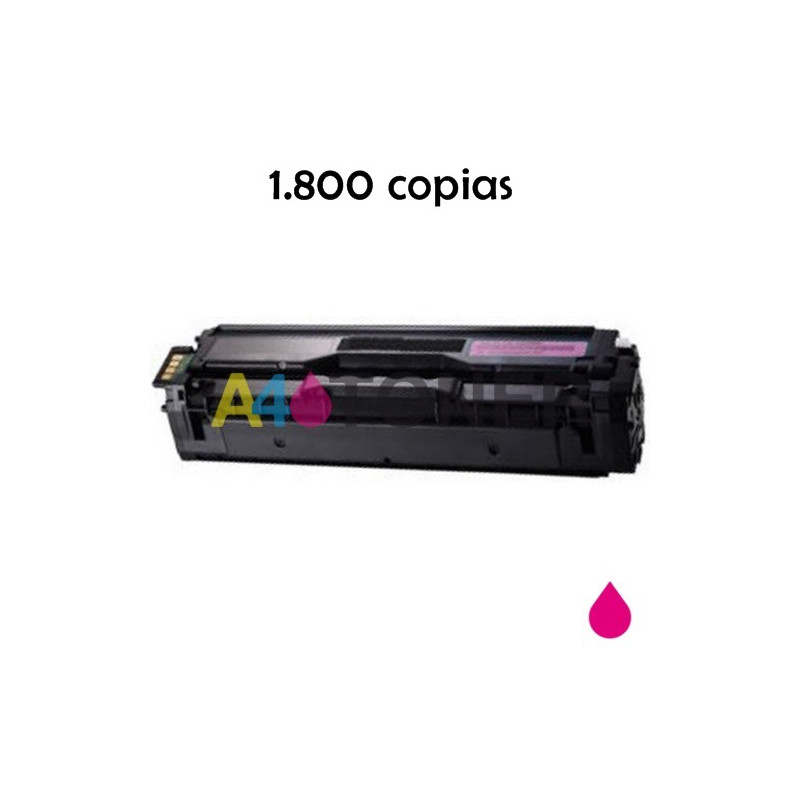 Toner alternativo con CLT-M504S/ELS sustituye al toner original  CLP415M CLT-M504S/ELS Magenta