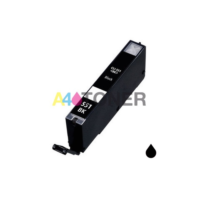 Cartucho de tinta alternativo CLI551XLBK negro