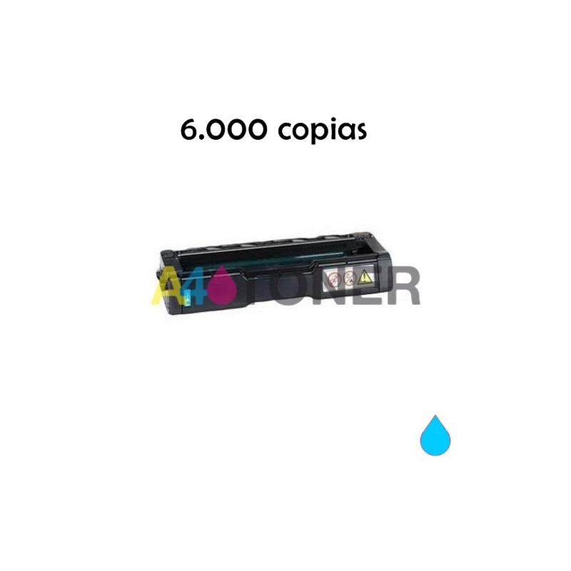 Toner compatible TK150 cyan sustituye al toner original Kyocera 1T05JKCNL0