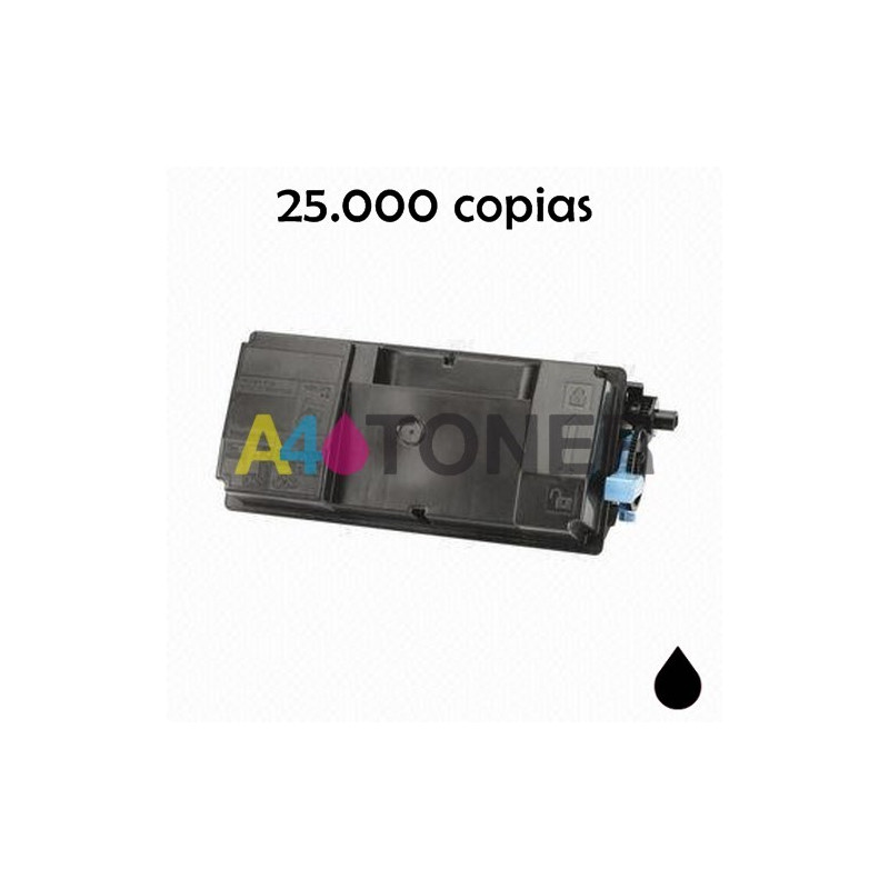 Toner compatible TK3130 / TK-3130 / TK 3130 alternativo al toner original Kyocera 1T02LV0NL0