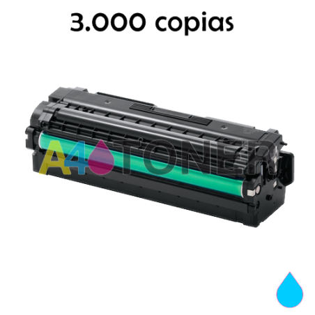 Toner Samsung CLT505 cyan alternativo a Samsung CLT-C505L
