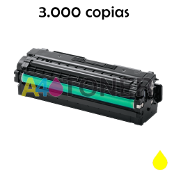Toner Samsung CLT505 amarillo alternativo a Samsung CLT-Y505L