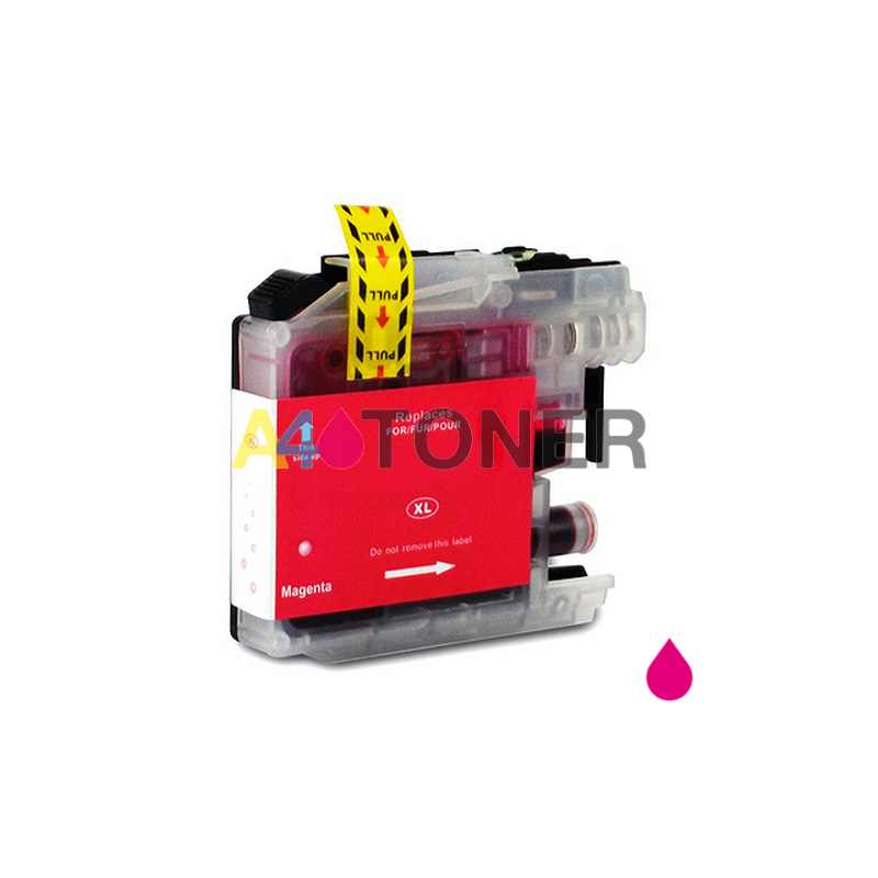Brother LC225 XL magenta Cartucho de tinta compatible ( LC-225 )
